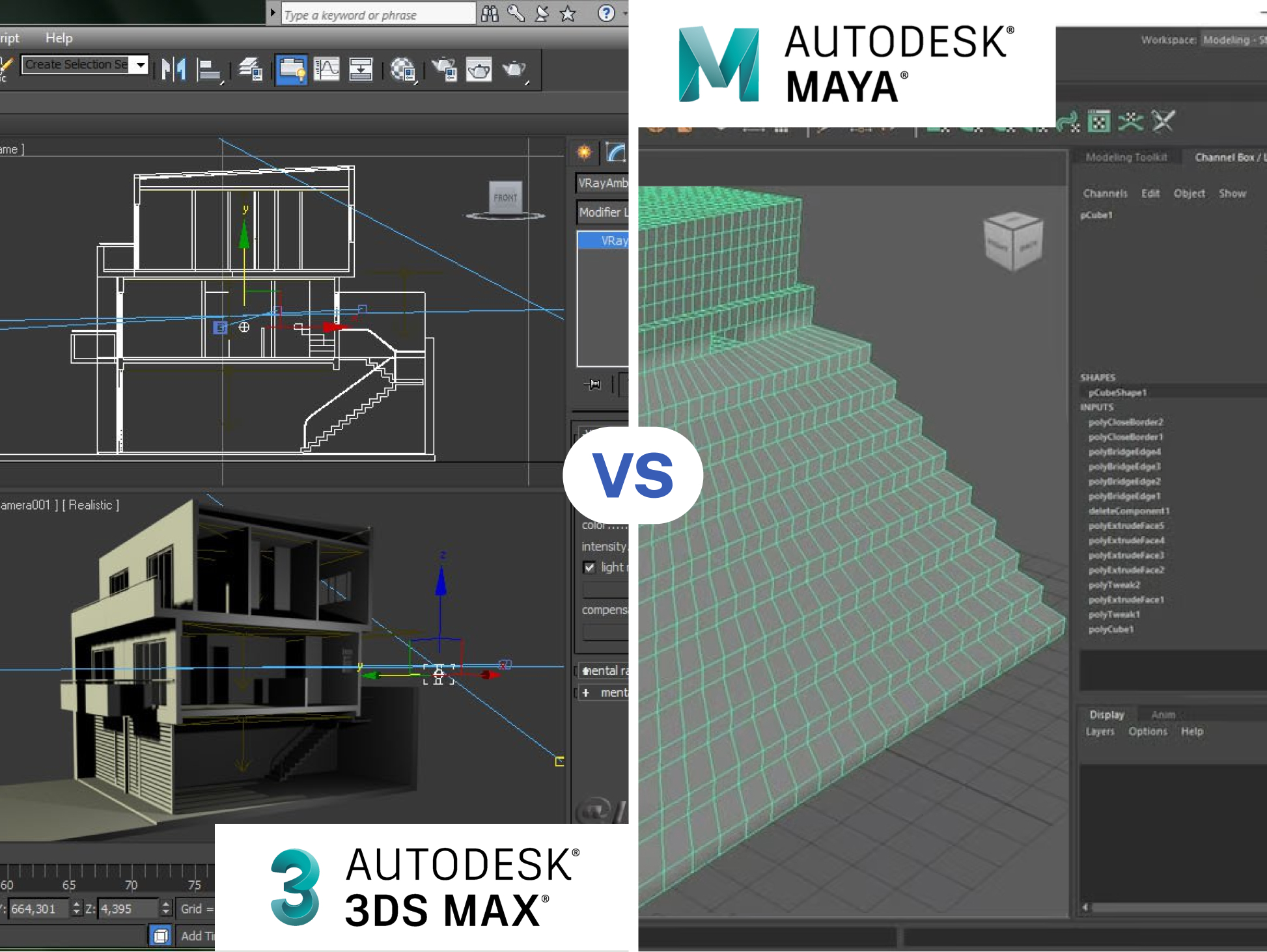 3ds Max Vs Sketchup Detailed Comparison For 3D Modelling 3ds Max Vs Sketchup Detailed Comparison For 3D Modelling